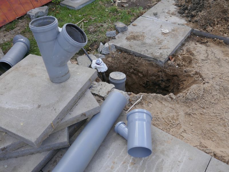 Outdoor Drain Installation