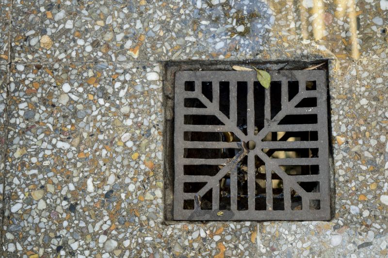 Patio Drainage Installation